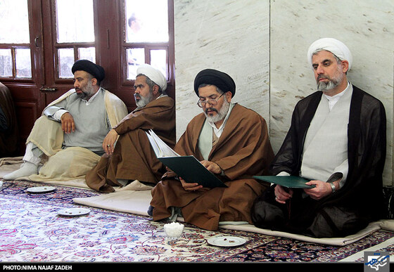 چهلمین روز درگذشت آیت ا... طاهری
