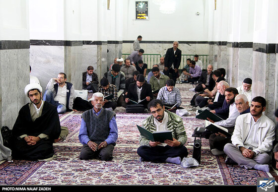چهلمین روز درگذشت آیت ا... طاهری