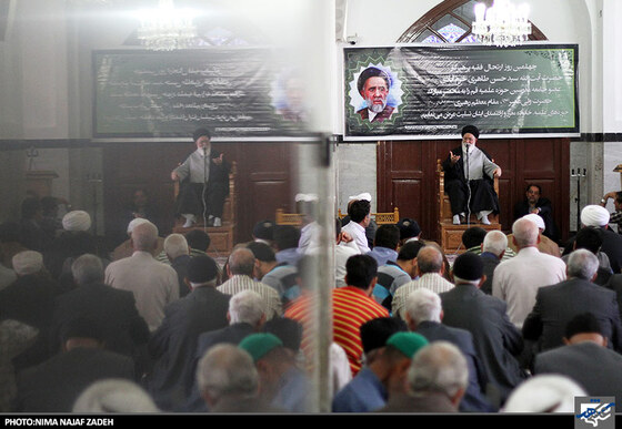 سخنرانی  آیت الله علم الهدی امام جمعه مشهد در مراسم چهلمین روز درگذشت آیت ا... طاهری