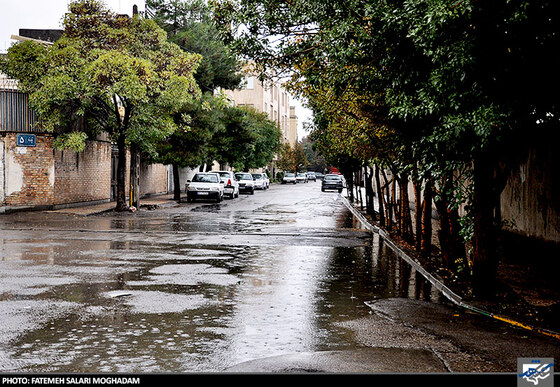 بارش باران و آبگرفتگی معابر