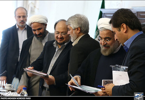 دیداراعضا مجمع نمایندگان خراسان رضوی با رییس جمهورشز