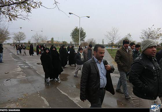 همایش پیاده روی خانوادگی در بوستان رجا