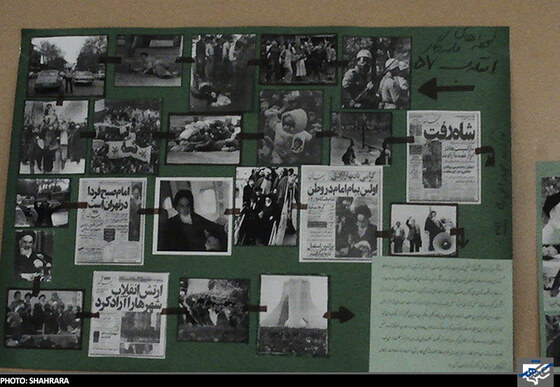 نمایشگاه دستاوردهای دانش آموزان بسیجی دبیرستان های محله رضاشهر