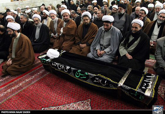  تشیع پیکر آیت الله مروی 