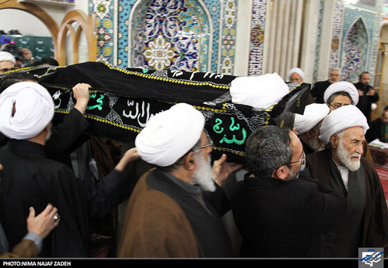  تشیع پیکر آیت الله مروی 