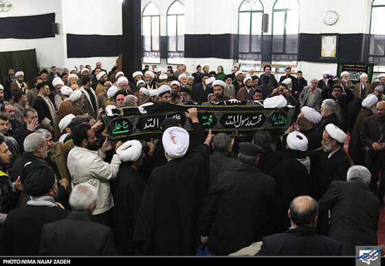  تشیع پیکر آیت الله مروی 