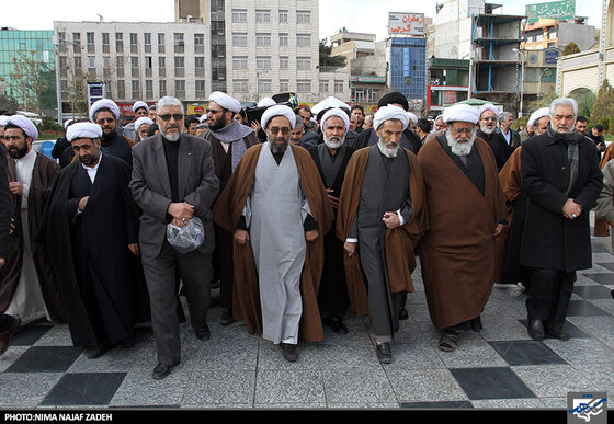  تشیع پیکر آیت الله مروی 