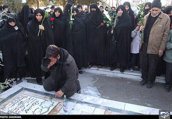 اربعین در بهشت رضا(ع)