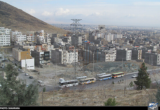 این هم نمایی از شهر از فراز کوهستان پارک خورشید در هاشمیه 9
