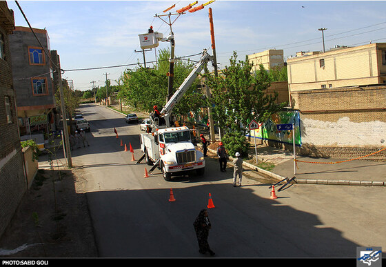 تست خط گرم برق