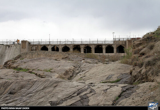آب گیری و ترمیم سد گلستان