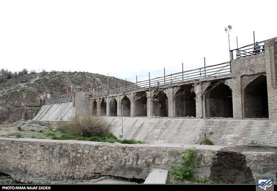 آب گیری و ترمیم سد گلستان