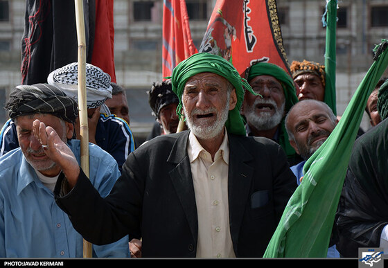 کاروان زائران پیاده عراقی