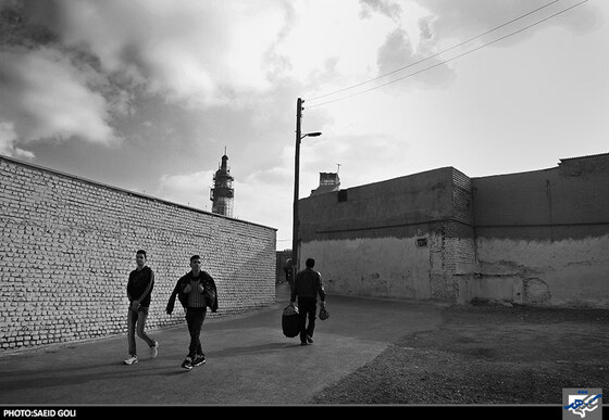 کوچه پس کوچه های اطراف حرم