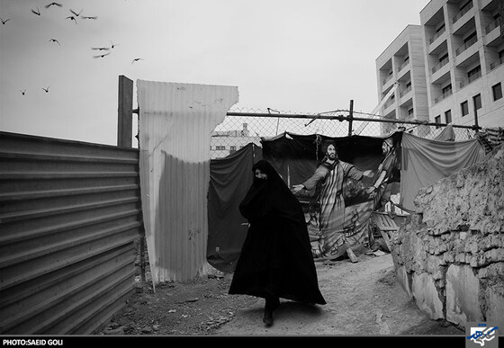 کوچه پس کوچه های اطراف حرم