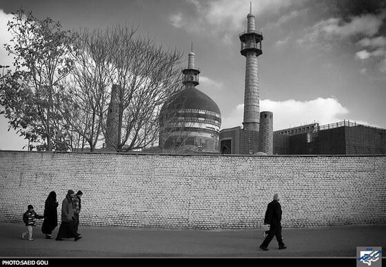 کوچه پس کوچه های اطراف حرم