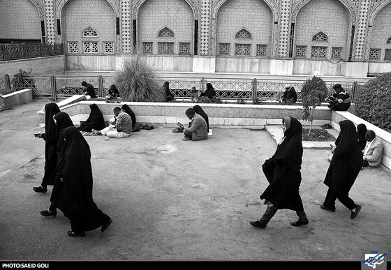 کوچه پس کوچه های اطراف حرم