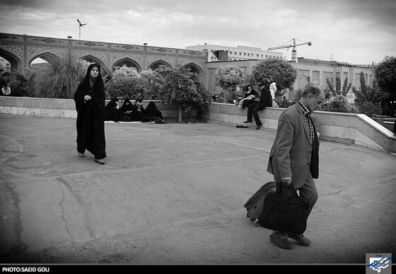 کوچه پس کوچه های اطراف حرم