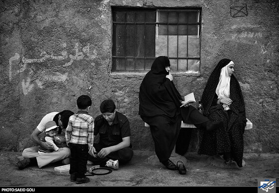 کوچه پس کوچه های اطراف حرم