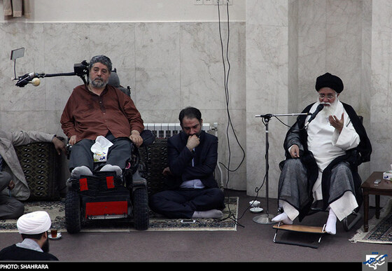 دیدار آیت الله علم الهدی بااعضای ستاد دهه مهدویت