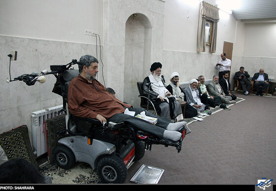 دیدار آیت الله علم الهدی بااعضای ستاد دهه مهدویت