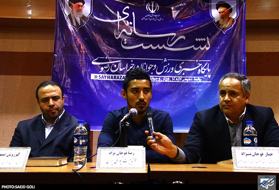سفر قوچان نژاد به مشهد
