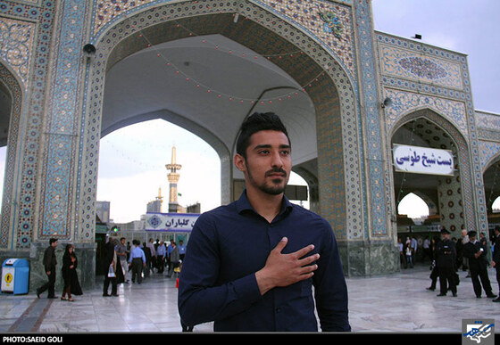 سفر قوچان نژاد به مشهد