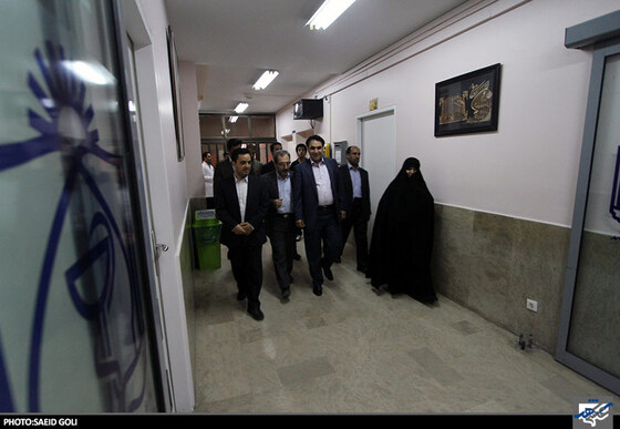 بازدید جمعی از اعضای شورای شهر مشهد از بیمارستان دکتر شیخ