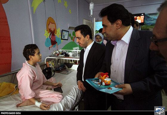 بازدید جمعی از اعضای شورای شهر مشهد از بیمارستان دکتر شیخ