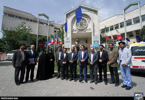 بازدید جمعی از اعضای شورای شهر مشهد از بیمارستان دکتر شیخ