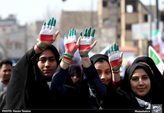  راهپیمایی یوم الله 22 بهمن در مشهد مقدس - 3