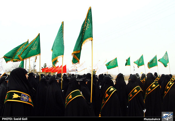 گزارش تصویری رزمایش الی بیت المقدس مشهد