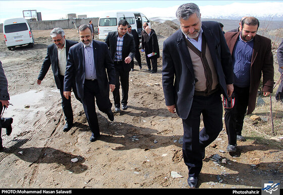 گزارش تصویری : بازدید شهردار مشهد و استاندار خراسان رضوی از پروژه کمربند جنوبی و کمربند سبز مشهد| عکس : محمد حسن صلواتی 