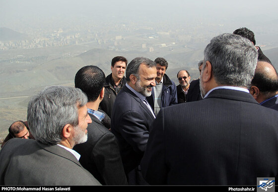 گزارش تصویری : بازدید شهردار مشهد و استاندار خراسان رضوی از پروژه کمربند جنوبی و کمربند سبز مشهد| عکس : محمد حسن صلواتی 