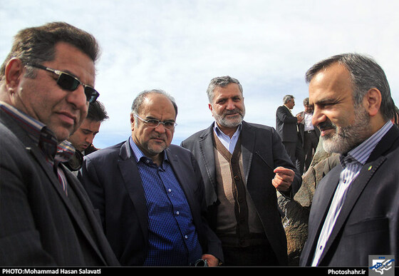 گزارش تصویری : بازدید شهردار مشهد و استاندار خراسان رضوی از پروژه کمربند جنوبی و کمربند سبز مشهد| عکس : محمد حسن صلواتی 