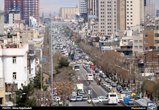 گزارش تصویری : موج بازگشت سفرهای نوروزی از مشهد | عکس : نیما نجف زاده 