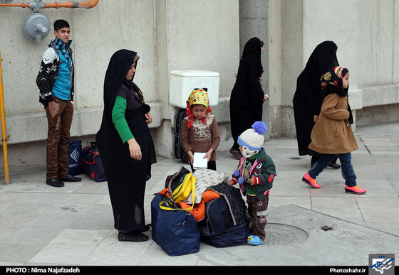 گزارش تصویری : موج بازگشت سفرهای نوروزی از مشهد | عکس : نیما نجف زاده 