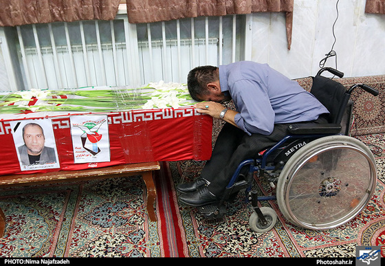گزارش تصویری | تشییع جانباز 70 درصد شهید احیا دهقان پور | عکس : نیما نجف زاده | شهرآرا
