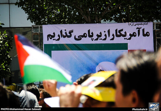 گزارش تصویری | راهپیمایی روز قدس در مشهد|عکس :محمد حسن صلواتی/شهرآرا