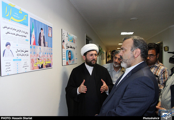 گزارش تصویری | بازدید استاندار خراسان رضوی از روزنامه شهرآرا |عکس: حسین شریعت / شهرآرا