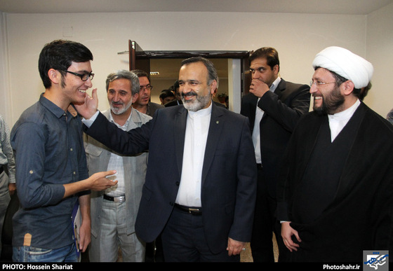 گزارش تصویری | بازدید استاندار خراسان رضوی از روزنامه شهرآرا |عکس: حسین شریعت / شهرآرا