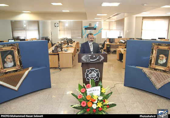 گزارش تصویری | بازدید استاندار خراسان رضوی از روزنامه شهرآرا |عکس: محمد حسن صلواتی / شهرآرا