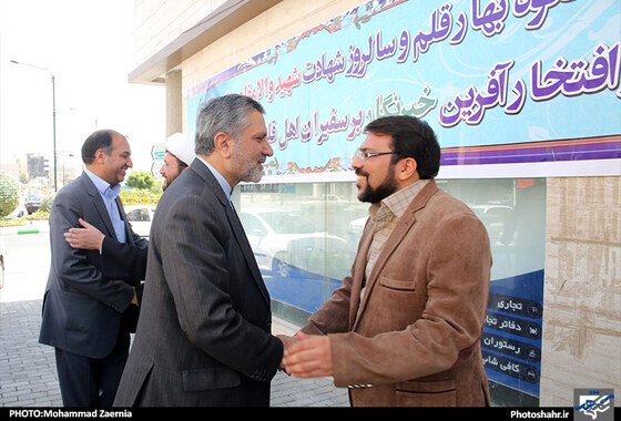 گزارش تصویری | بازدید شهردار مشهد از روزنامه شهرآرا |عکس: شهرآرا