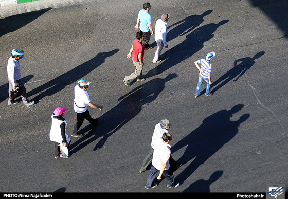 گزارش تصویری | همایش پیاده روی خانوادگی در مشهد | عکس:نیما نجف زاده /شهرآرا