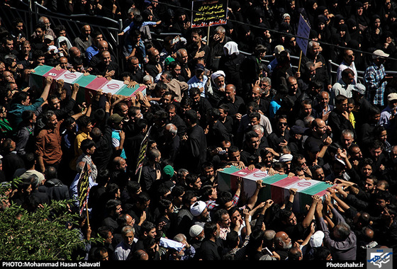 گزارش تصویری مراسم تشییع شهدای گمنام در مشهد | عکس : محمد حسن صلواتی / شهرآرا