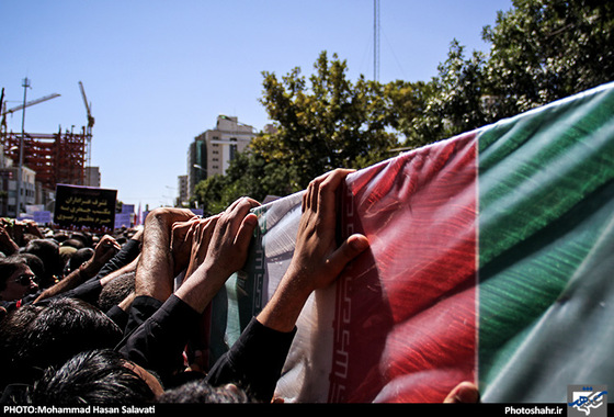 گزارش تصویری مراسم تشییع شهدای گمنام در مشهد | عکس : محمد حسن صلواتی / شهرآرا