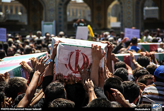 گزارش تصویری مراسم تشییع شهدای گمنام در مشهد | عکس : محمد حسن صلواتی / شهرآرا