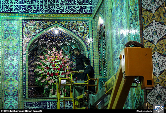 گزارش تصویری / حرم رضوی در شب میلاد امام رضا (ع) / عکس : محمد حسن صلواتی / شهرآرا