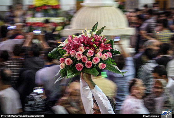 گزارش تصویری / حرم رضوی در شب میلاد امام رضا (ع) / عکس : محمد حسن صلواتی / شهرآرا