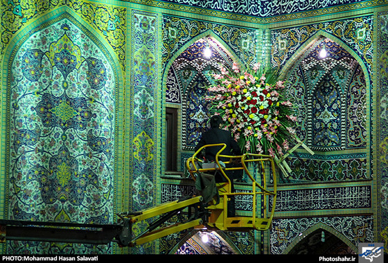 گزارش تصویری / حرم رضوی در شب میلاد امام رضا (ع) / عکس : محمد حسن صلواتی / شهرآرا